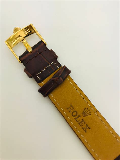 rolex on a lether strap|rolex leather strap replacement.